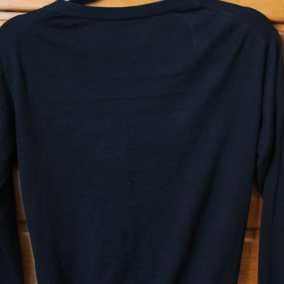 Uniqlo Black V Neck Cardigan XS - Picture 4 of 4